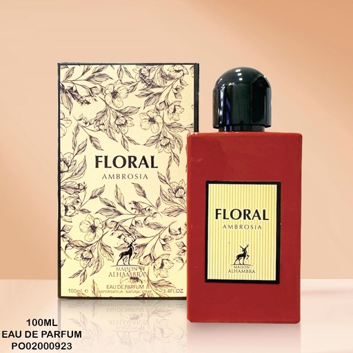 [PO02000923] PERFUME FLORAL AMBROSIA MAISON ALHAMBRA EDP 100ML