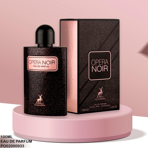 [PO02000933] PERFUME OPERA NOIR MAISON ALHAMBRA EDP 100ML