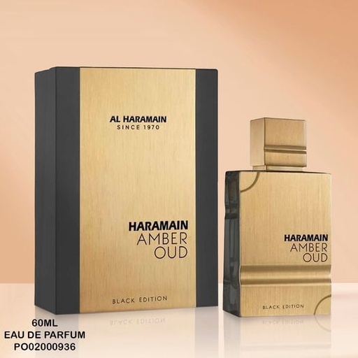 [PO02000936] PERFUME HARAMAIN AMBER OUD BLACK EDITION 60ML EDP