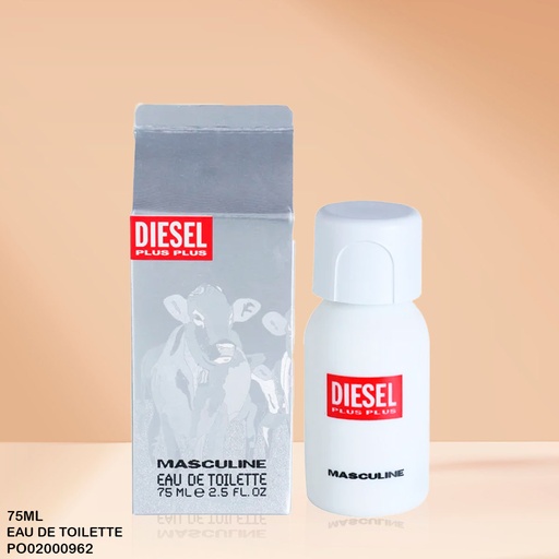 [PO02000962] PERFUME MASCULINE DIESEL PLUS PLUS EDT 75ML