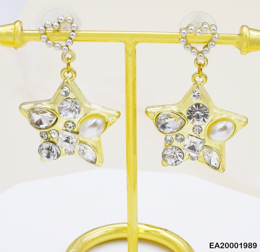 [EA20001989] ARETES ESTRELLAS RELLENAS DE ZIRCONIA