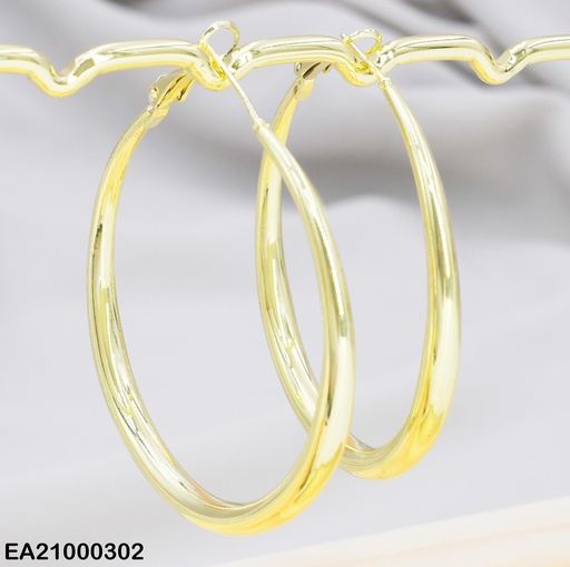 [EA21000302] ARGOLLAS LISAS GRANDES 50MM