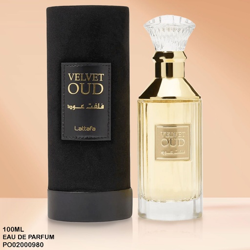 [PO02000980] PERFUME VELVET OUD LATTAFA EDP 100ML