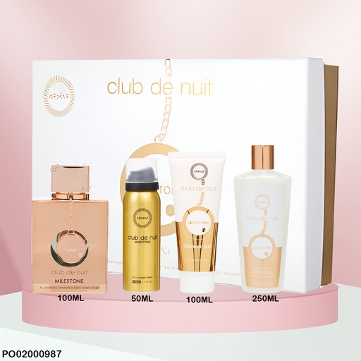 [PO02000987] ESTUCHE PERFUMES CLUB DE NUIT MILESTONE 4PCS(WOMAN)