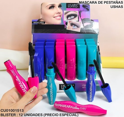 [CU01001513] MÁSCARA PESTAÑAS USHAS MA1083