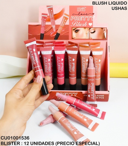 [CU01001536] BLUSH PRETTY USHAS LG2500 SURTIDOS