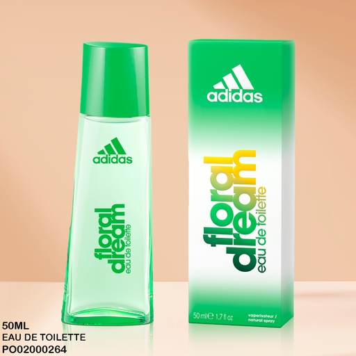 [PO02000264] PERFUME ADIDAS WOMEN FLORAL DREAM EDT 50ML