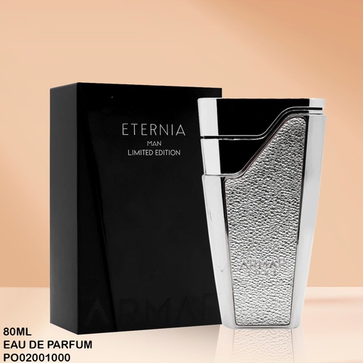 [PO02001000] PERFUME ETERNIA MAN LIMITED EDITION ARMAF 80ML EDP