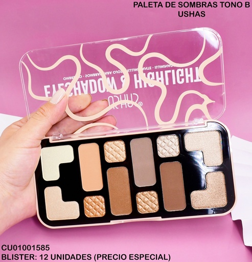 [CU01001585] PALETA DE SOMBRAS / ILUMINADOR ES4189-2