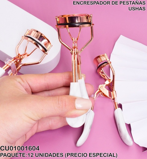 [CU01001604] ENCRESPADOR PESTAÑAS USHAS CT420