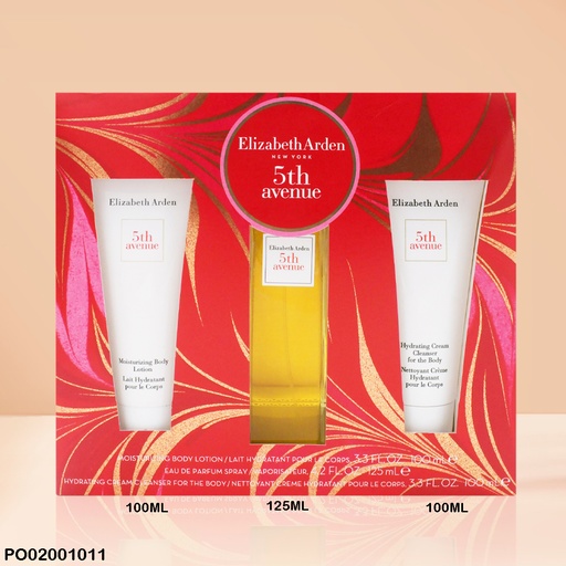 [PO02001011] ESTUCHE 5TH AVENUE NEW YORK ELIZABETH ARDEN 3PCS