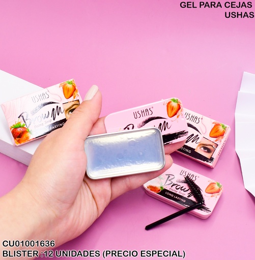 [CU01001636] JABON FIJADOR P/CEJAS FRESAS USHAS C/APLICADOR NO.EB022A