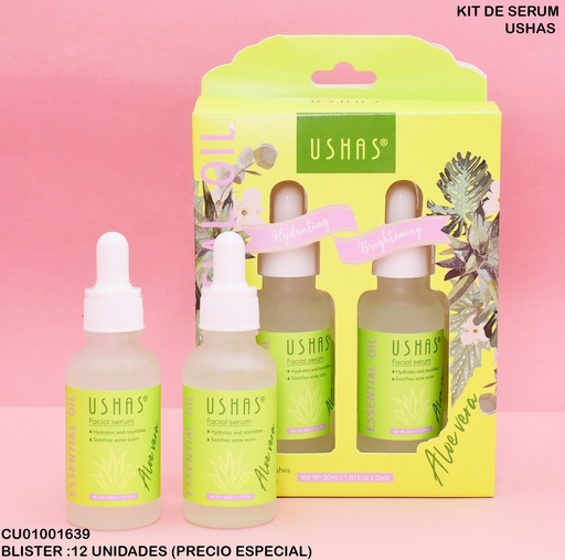 [CU01001639] DÙO SERUM FACIAL ALOE VERA C USHAS HA276