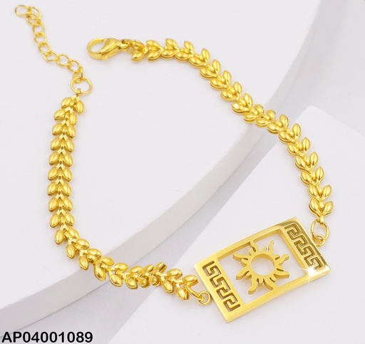 [AP04001089] PULSERA  PLACA SOL 0713341