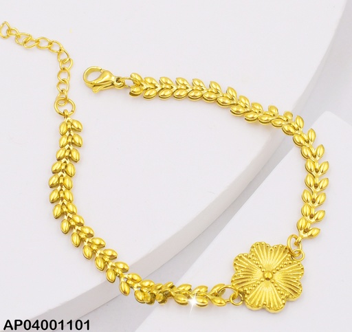 [AP04001101] PULSERA DIJE TREBOL 0713331-W02