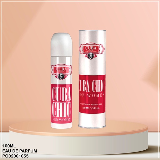 [PO02001055] PERFUME CUBA CHIC FOR WOMEN CUBA EDP 100ML