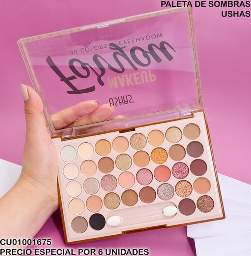 [CU01001675] PALETA 36 SOMBRAS FORYOU ES4198-02 SURTIDOS