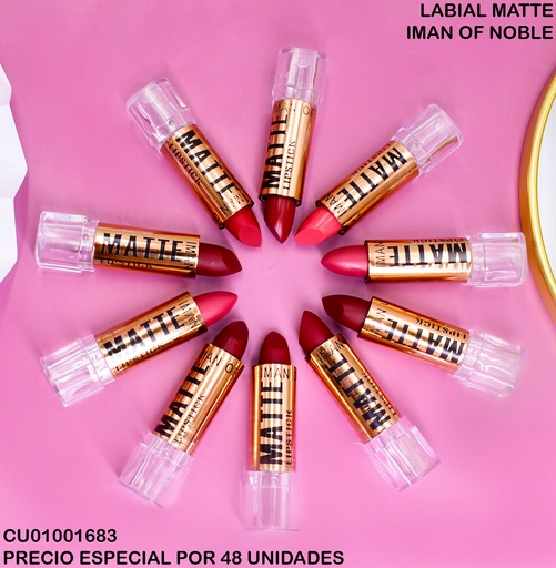 [CU01001683] LABIAL MATTE (ION) SURTIDOS 5090A