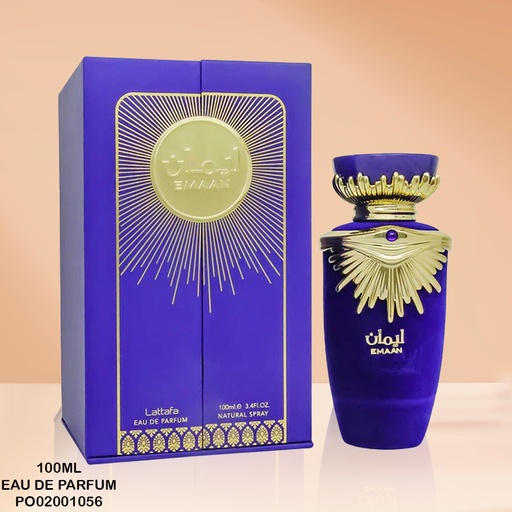 [PO02001056] PERFUME EMAAN UNISEX LATTAFA EDP 100ML