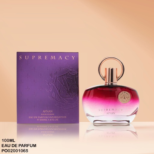 [PO02001065] PERFUME SUPREMACY PURPLE WOMAN AFNAN EDP 100ML