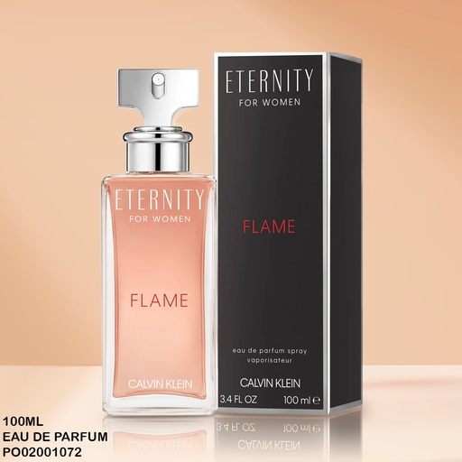 [PO02001072] PERFUME ETERNITY FLAME FOR WOMEN CALVIN KLEIN 100ML EDP