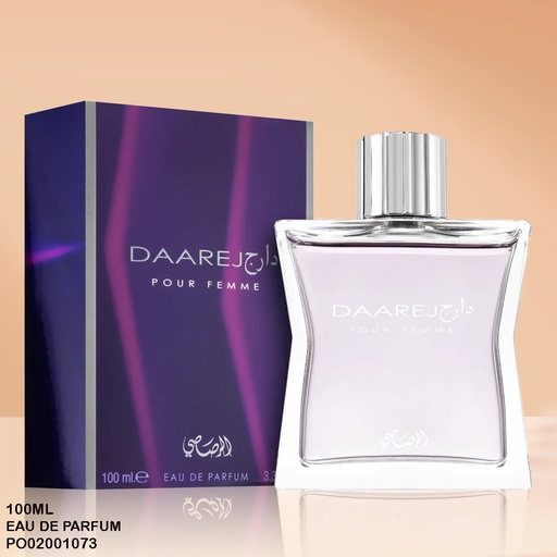 [PO02001073] PERFUME DAAREJ POUR FEMME RASASI EDP 100ML
