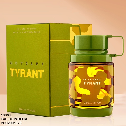 [PO02001078] PERFUME ODYSSEY TYRANT FOR MEN ARMAF 100ML EDP