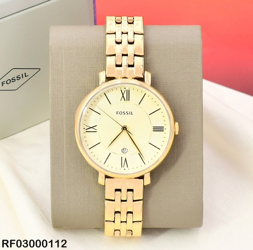 [RF03000112] RELOJ FOSSIL DORADO METALICO MOD.ES3434