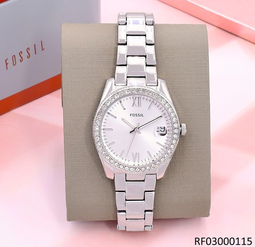 [RF03000115] RELOJ FOSSIL METALICO PLATEADO MOD.ES4317