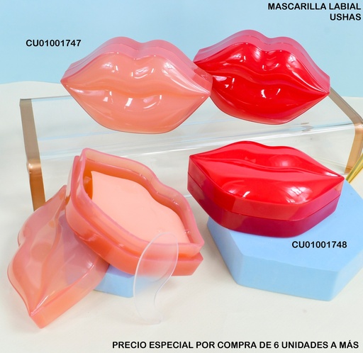 [CU01001747] MASCARILLA PARA LABIOS DURAZNO #HA293