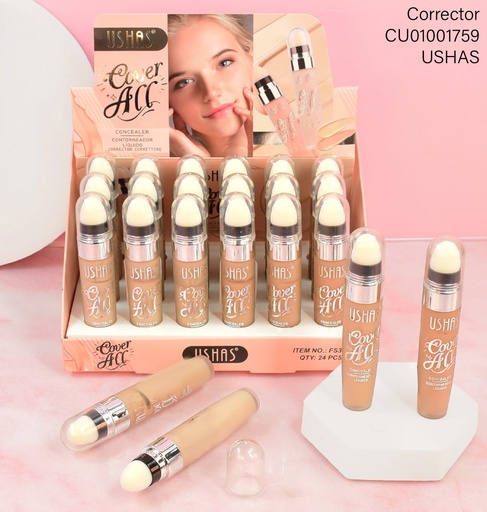 [CU01001759] CORRECTOR  LIQUIDO CON APLICADOR  COVER ALL #FS329