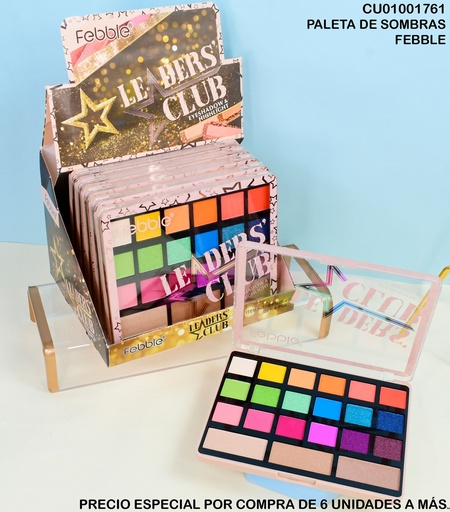 [CU01001761] PALETA SOMBRAS/ILUMINADOR  LE DERS CLUB # ES3826-4