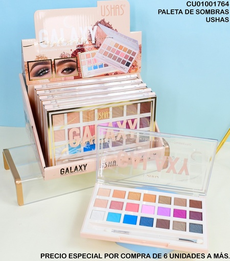 [CU01001764] PALETA SOMBRAS 21 TONOS GALAXI # ES4196 - 04