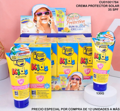 [CU01001784] CREMA BLOQUEADOR SOLAR 35+ UV/UVB # HA-3054