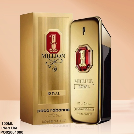[PO02001090] PERFUME 1 MILLION ROYAL PACO RABANNE 100ML EDP