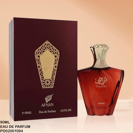 [PO02001094] PERFUME TURATHI AFNAN 90ML EDP(CAFÉ)