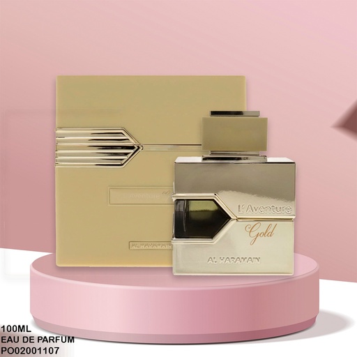 [PO02001107] PERFUME L´AVENTURE GOLD AL HARAMAIN EDP 100ML