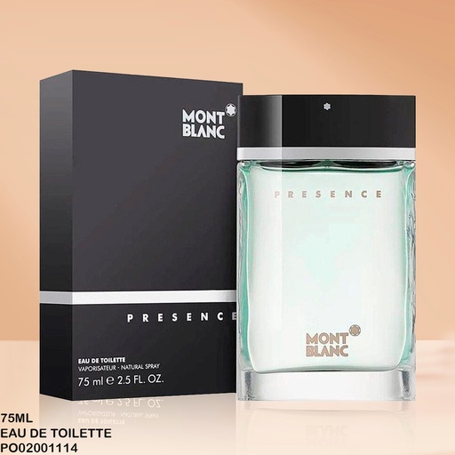 [PO02001114] PERFUME PRESENCE MONT BLANC EDT 75ML
