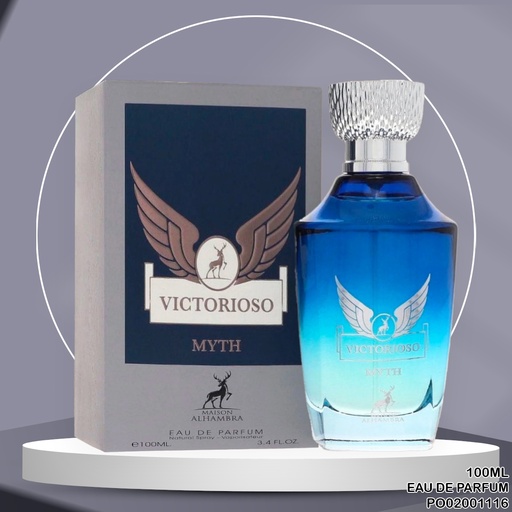 [PO02001116] PERFUME VICTORIOSO MYTH MAISON ALHAMBRA EDP 100ML