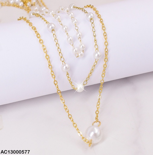 [AC13000577] CADENA TRIPLE TRAD/PERLAS CA070-45