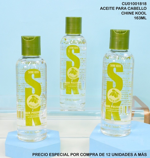 [CU01001818] GOTAS SHINE KOOL ACEITE DE JOJOBA 163ML