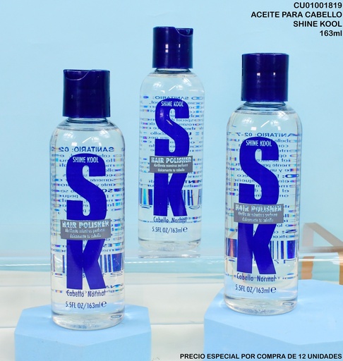 [CU01001819] GOTAS SK CABELLO NORMAL(AZUL) 163ML