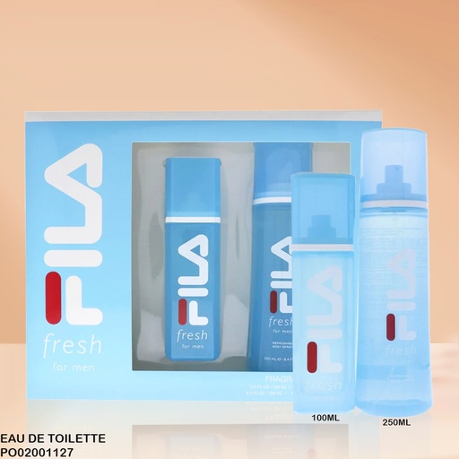 [PO02001127] ESTUCHE PERFUMES FILA FRESH 2PCS BODY/PERF.EDT