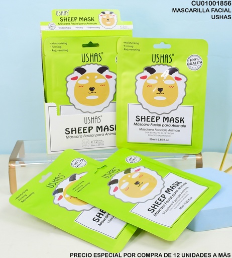 [CU01001856] MASCARA FACIAL SHEEP MASK  MK032