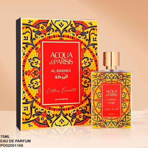 [PO02001166] PERFUME ACQUA DI PARISIS AL BARAKA UNISEX 75ML EDP