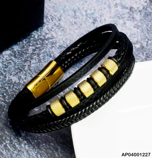 [AP04001227] PULSERA 4 LINEAS I⬜I⬜I⬜I⬜I⬜I #081574-005