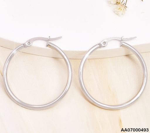 [AA07000493] ARGOLLAS PLATEADAS 25MM # 253C1279-220 (AT)