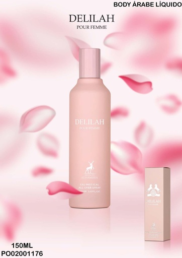 [PO02001176] MAISON ALHAMBRA ALL OVER SPRAY PERFUME 150ML DELILAH