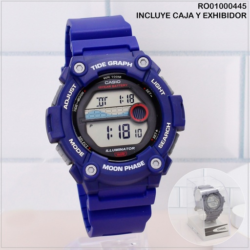 [RO01000445] RELOJ DIGITAL CASIO AZUL WS-1300H-2A # 3507