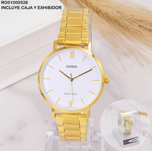 [RO01000528] RELOJ ANALOGO CASIO LTP-VT01G-7B # 1330